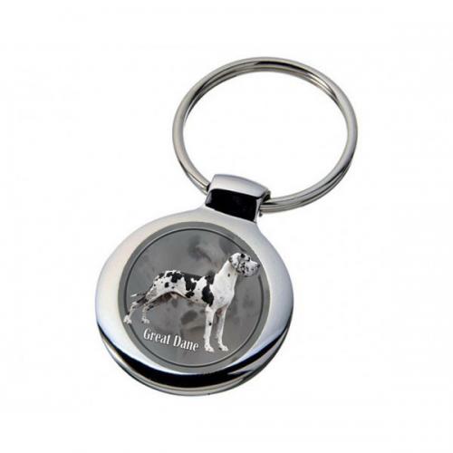 Nyckelring med Grand Danois
