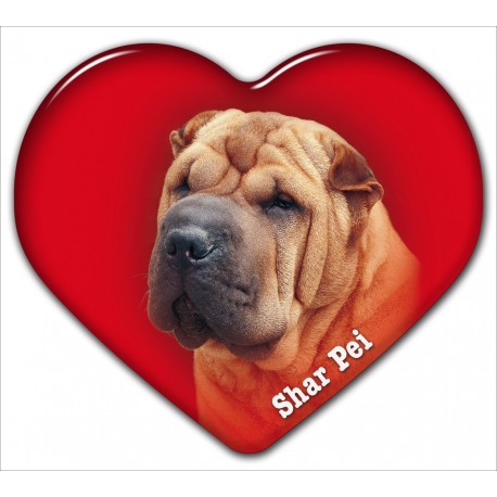 Dekal med Shar Pei