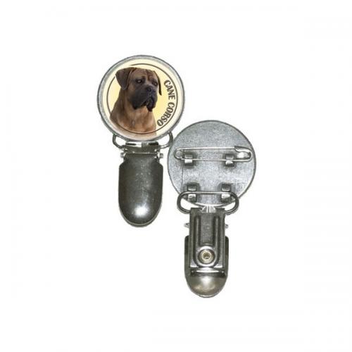 Nummerlappshållare med Cane Corso