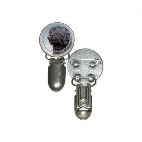 Nummerlappshållare med Portugisisk Vattenhund