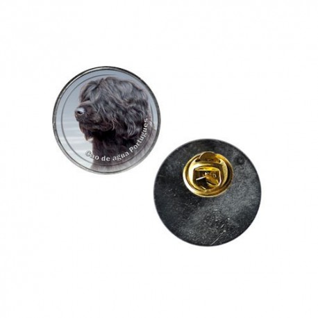 Pin med Portugisisk Vattenhund