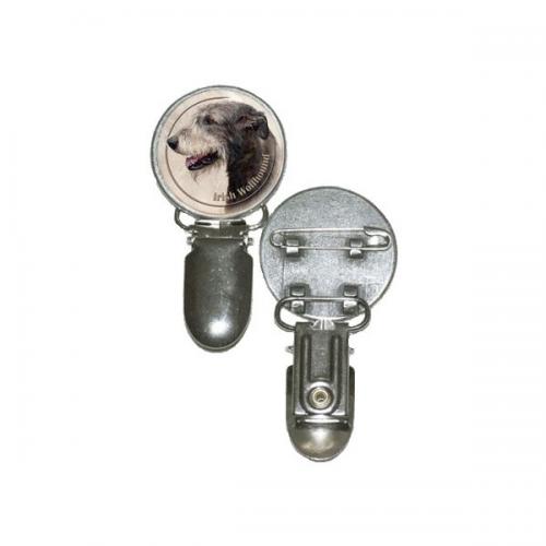 Nummerlappshållare med Irländsk Varghund