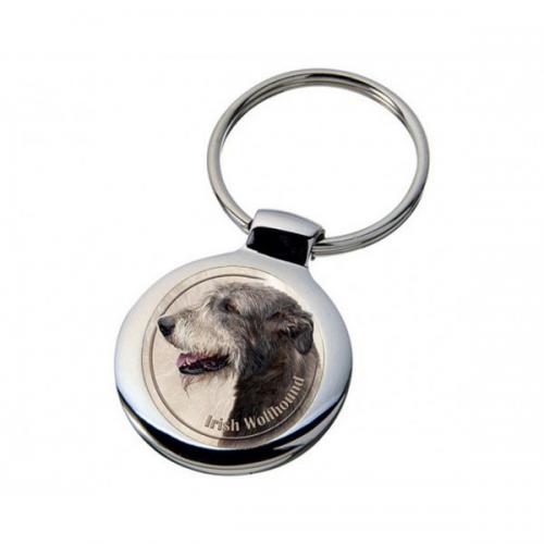 Nyckelring med Irländsk Varghund