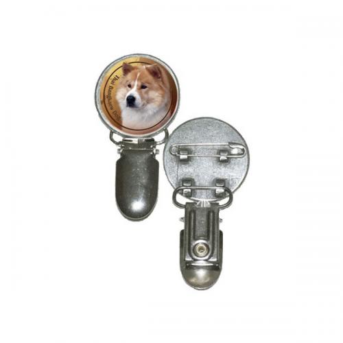 Nummerlappshållare med Thai Bangkaew Dog