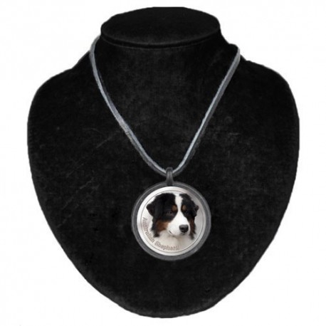 Halsband med Australian Shepherd