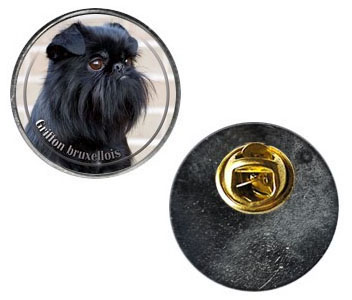 Pin med Griffon Bruxellois