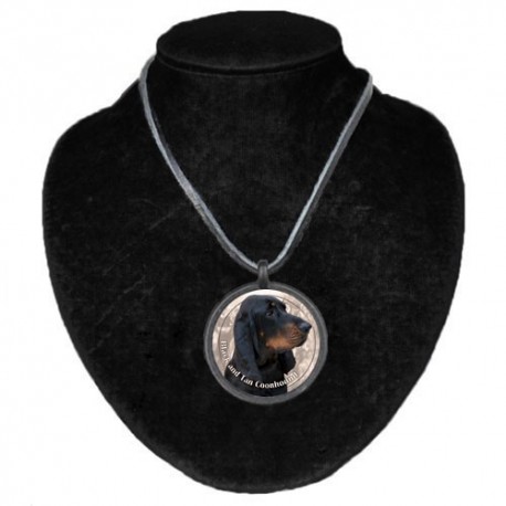 Halsband med Black and Tan Coonhound