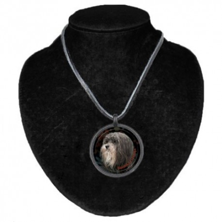 Halsband med Russkaya Tsvetnaya Bolonka