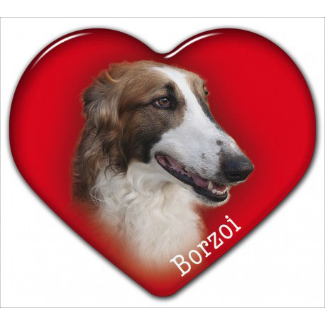 Dekal med Borzoi