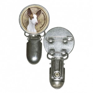 Nummerlappshållare med Podenco Ibicenco