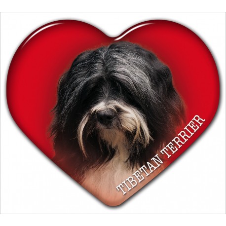 Dekal med Tibetansk Terrier