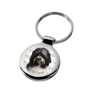 Nyckelring med Tibetansk Terrier