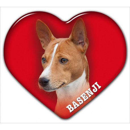 Dekal med Basenji