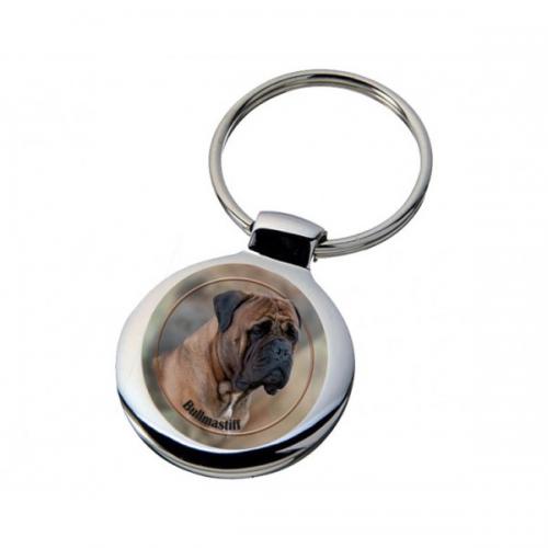Nyckelring med Bullmastiff