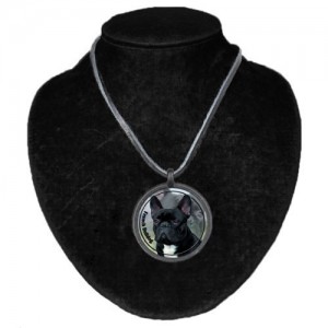 Halsband med Fransk Bulldogg