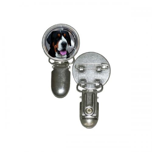 Nummerlappshållare med Grosser Schweizer Sennenhund