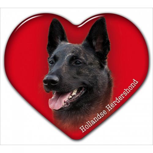 Dekal med Hollandse Herdershond