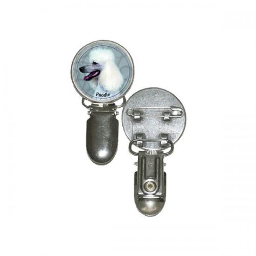 Nummerlappshållare med Pudel