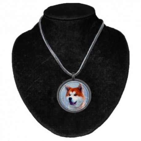Halsband med Akita Inu