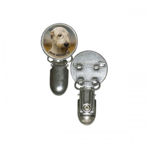 Nummerlappshållare med Irländsk Varghund