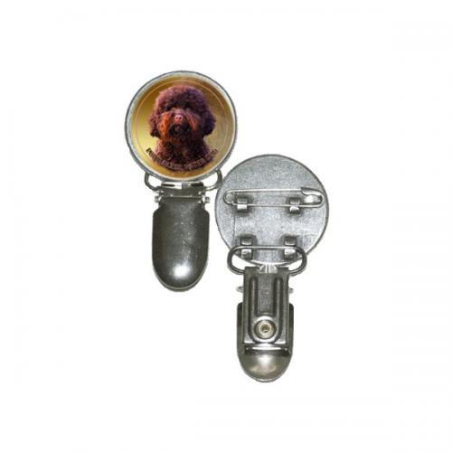 Nummerlappshållare med Portugisisk Vattenhund