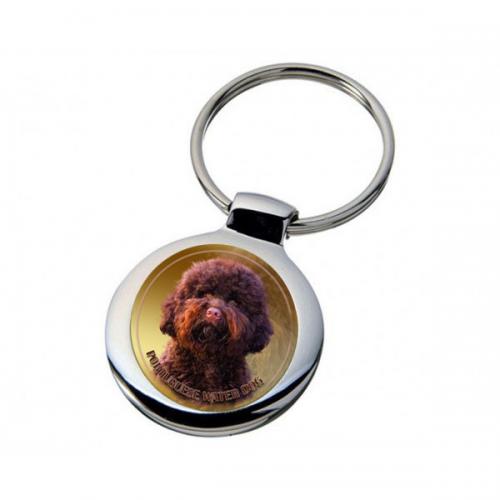 Nyckelring med Portugisisk Vattenhund