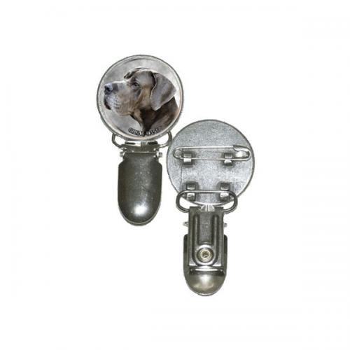 Nummerlappshållare med Grand Danois