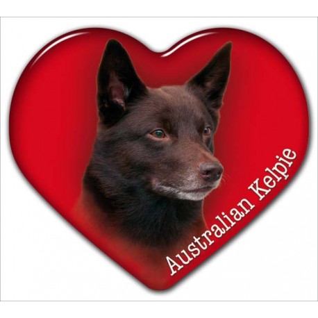 Dekal med Australian Kelpie