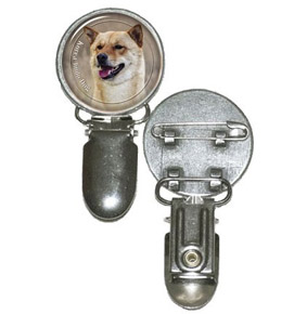 Nummerlappshållare med Korea Jindo Dog