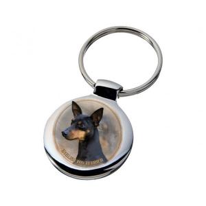 Nyckelring med English Toy Terrier