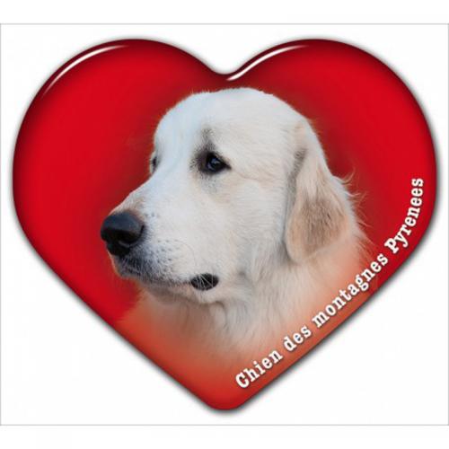 Dekal med Pyrenéerhund