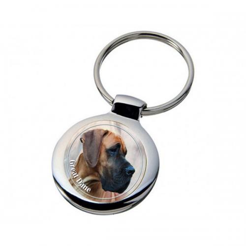 Nyckelring med Grand Danois