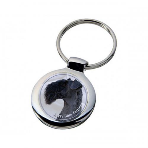 Nyckelring med Kerry Blue Terrier