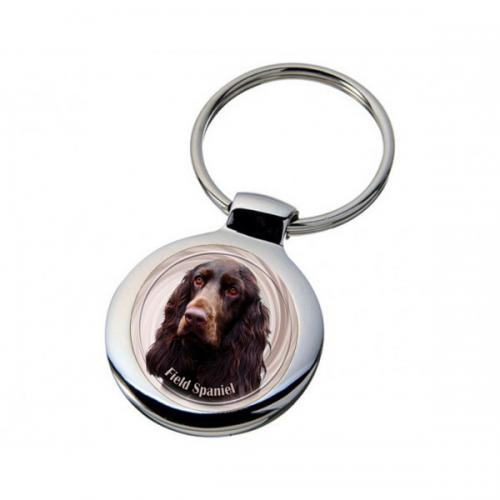 Nyckelring med Field Spaniel