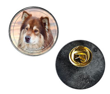 Pin med Finsk Lapphund