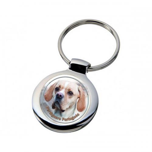Nyckelring med Perdigueiro Portugues