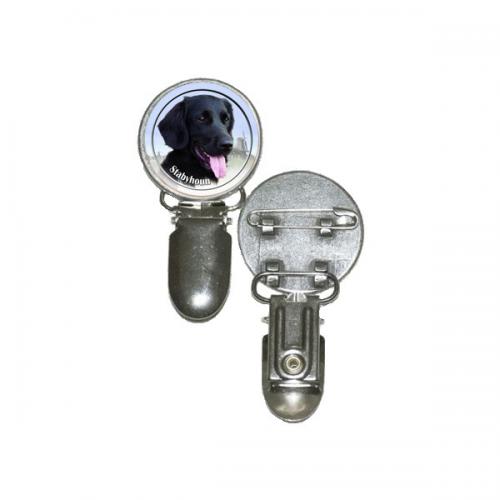 Nummerlappshållare med Stabyhoun