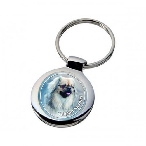 Nyckelring med Tibetansk Spaniel