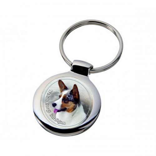 Nyckelring med Welsh Corgi Cardigan