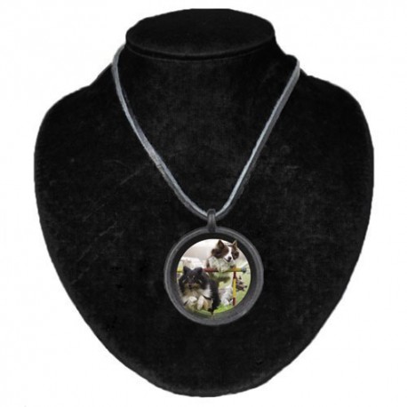 Halsband med Agilitymotiv