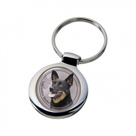 Nyckelring med Lancashire Heeler