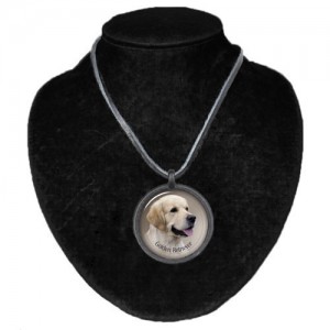 Halsband med Golden Retriever
