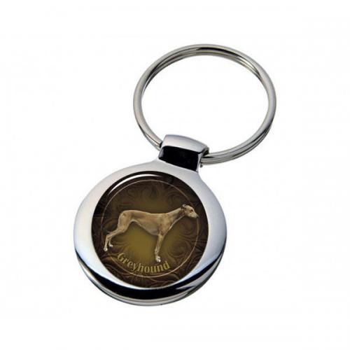 Nyckelring med Greyhound