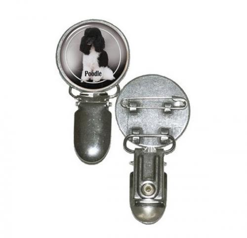 Nummerlappshållare med Pudel