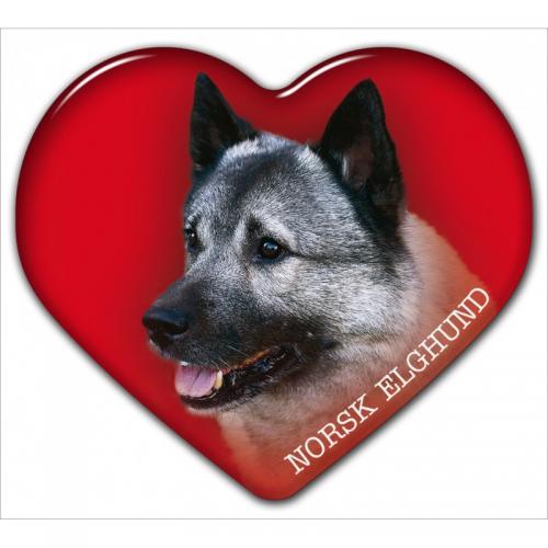 Dekal med Norsk Älghund