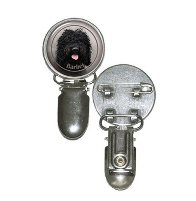 Nummerlappshållare med Barbet