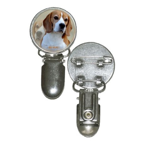 Nummerlappshållare med Beagle