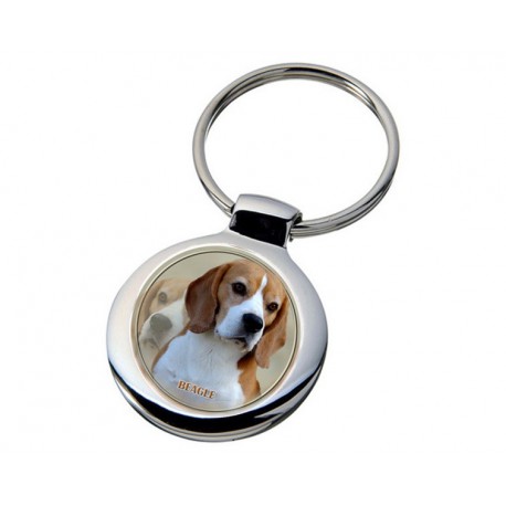 Nyckelring med Beagle