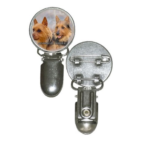 Nummerlappshållare med Australisk Terrier