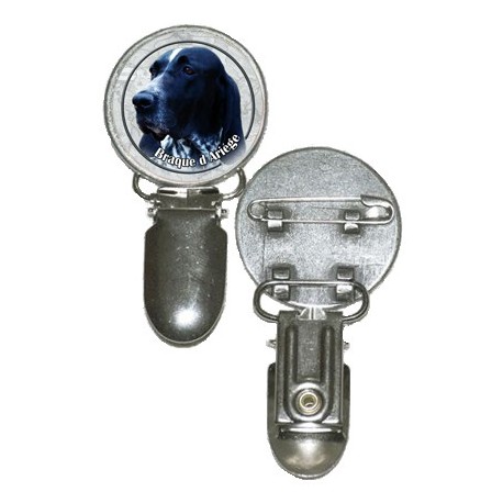 Nummerlappshållare med Braque de Lariege